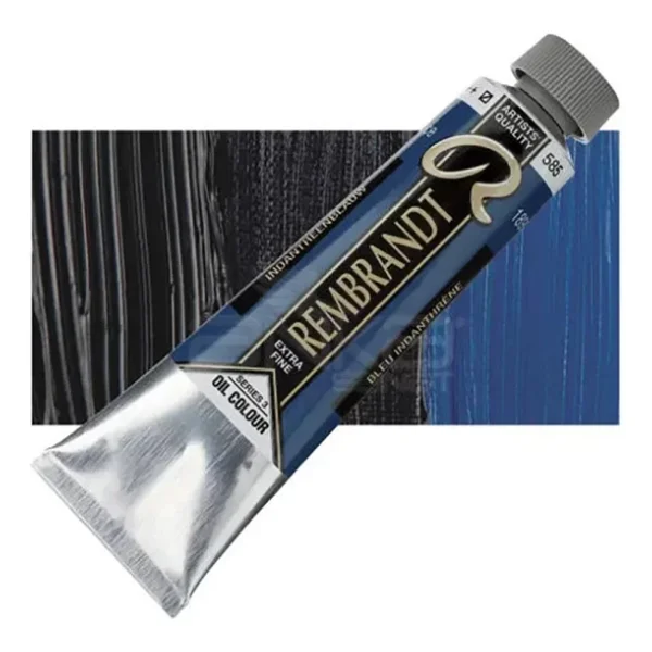 Rembrandt 40ml Yağlı Boya Seri:3 No:585 Indanthrene blue - Görsel 2