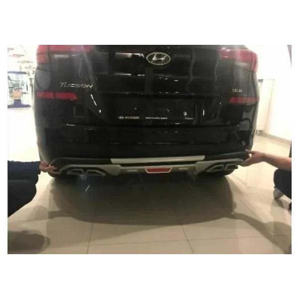 Hyundai Tucson Arka Tampon Korumasi Difuzor 2018-2021 - Görsel 4