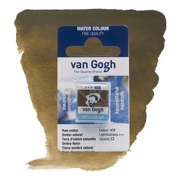 Van Gogh Tablet Sulu Boya Yedek Raw Umber 408 - Görsel 4