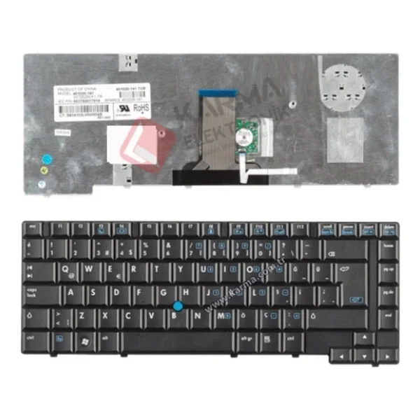 HP Compaq 8510, 8510p, 8510W Notebook Klavyesi (Siyah TR) 452229-141, 451020-141, V070526CK1 - Görsel 6