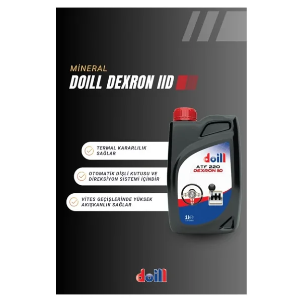 Doill ATF 220 Dexron IID 1 lt Direksiyon ve Şanzıman Yağı - Görsel 2
