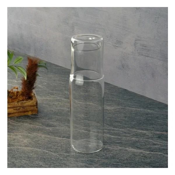 Basucu Bardakli Surahi - Cam Basucu Surahisi 600 Ml. Sade - Görsel 2