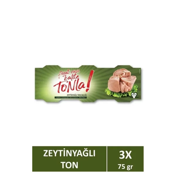 Dardanel Tonla Zeytinyağlı Ton Balığı 3x75 gr - Görsel 4