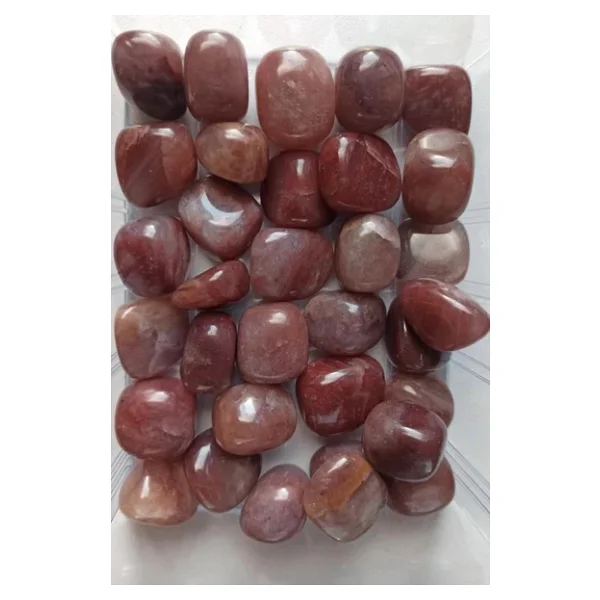 50 Gram Çilek Kuvars Tamburlu Parçalar 665 - Görsel 2