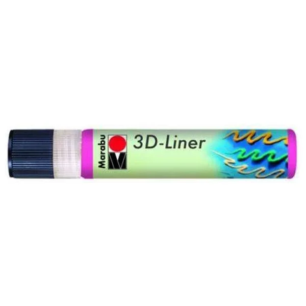 Marabu 3D Liner Boyutlu Boncuk Boyası 25Ml No:691 Pastel Mavi - Görsel 3