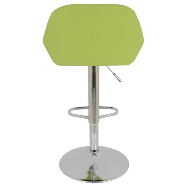 Bürocci Texas Bar Taburesi - Bordo Deri - 9506S0102 - Görsel 7