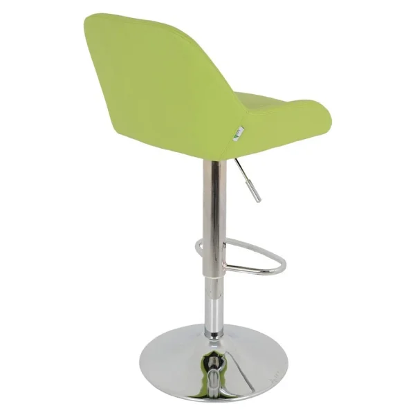 Bürocci Texas Bar Taburesi - Bordo Deri - 9506S0102 - Görsel 8