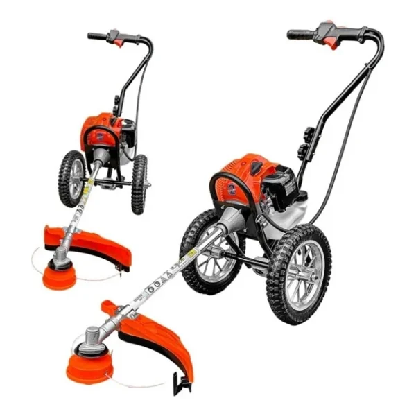 Moonshop Benzinli Tekerlekli 3 Hp Çim Biçme Makinesi Tırpan Tam Profesyonel - Yüksek Performans - Görsel 6
