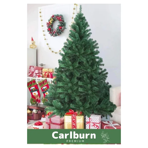 Premium Kutu Süsleme Seti Yılbaşı Çam Ağacı Renkli Işığı Yeni Yıl Süsleri Noel Paketi 150 Cm 240 Dal - Görsel 8