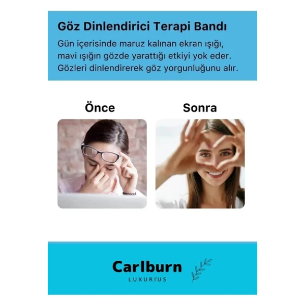 Özel Üretim Soğuk Sıcak Uygulama Göz Terapi Bandı Işık Önleyici Göz Dinlendirme Jel Uyku Bandı - Görsel 5