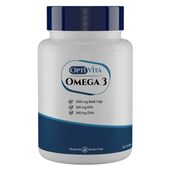 Optivita Omega 1000 mg Balık Yağı, EPA + DHA 30 Kapsül Softjel - Görsel 7