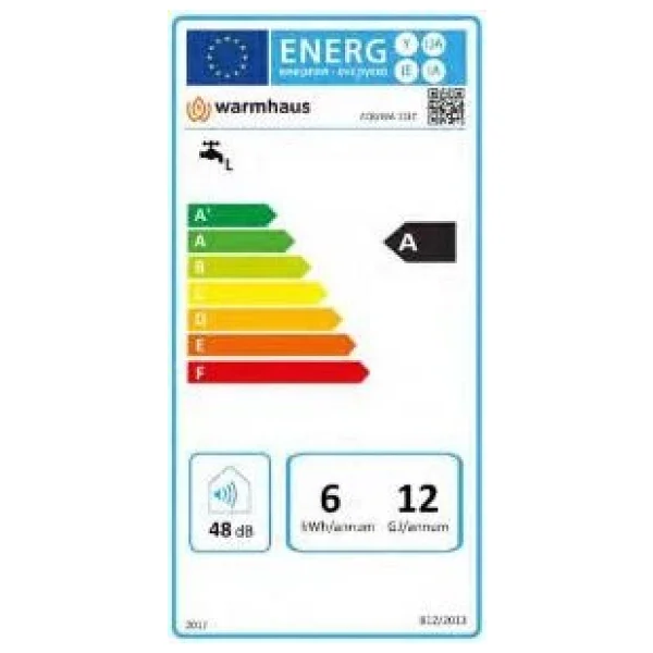 Warmhaus AquWa 12 lt Hermetik Şofben Baca Dahil - Görsel 9