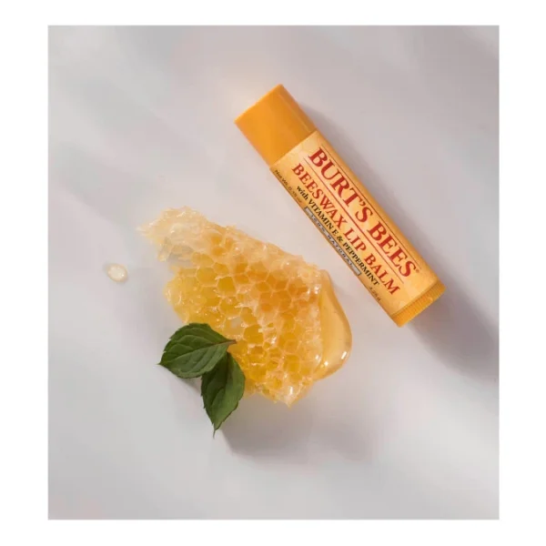Burts Bees Beeswax Doğal Nane Ferahlığı Dudak Bakım Kremi - Görsel 3