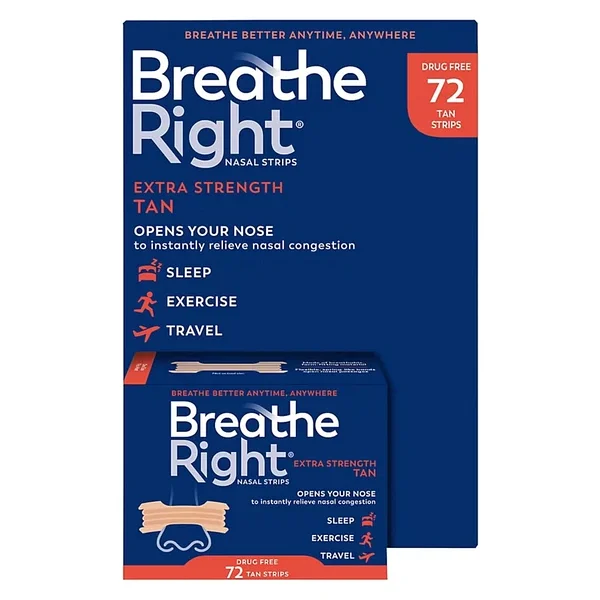 Breathe Right Burun Bandı Extra Strength 72'li - Görsel 4