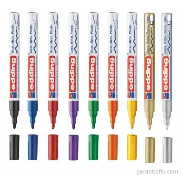 Edding 751 Yeşil Dekorasyon Marker Kalemi - Görsel 5