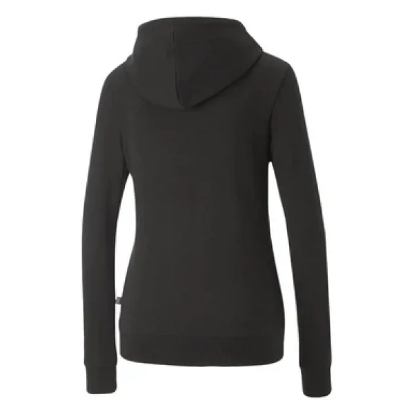 Puma Ess+ Embroidery - Kadın Siyah Kapüşonlu Spor Sweatshirt - 848332 01 - Görsel 3