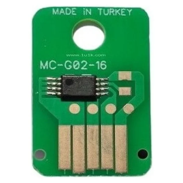 Canon G2460,G2420,Gx6040,Gx7040,G1420,G2020,G3420 Cihazlari Atik Murekkep Tanki Chip Canon Mc-G02 Bakim Kartusu Chip - Görsel 3