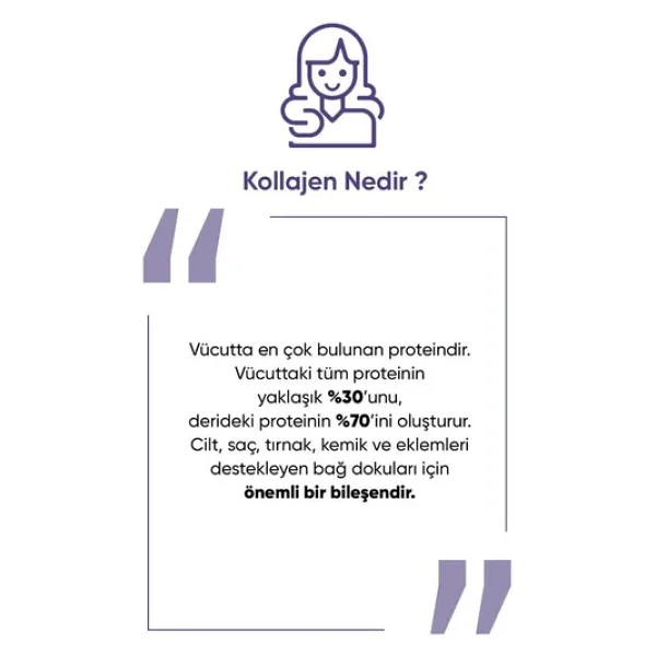 Collagen Forte Premium Powder (Toz) 5 Tip Kolajen 10.000Mg X 30 Şase, Orman Meyveli Aroma - Görsel 5