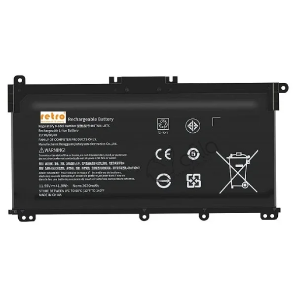 HP HT03XL HT03041XL TPN-Q210 Notebook Bataryası, Laptop Pili - Görsel 3