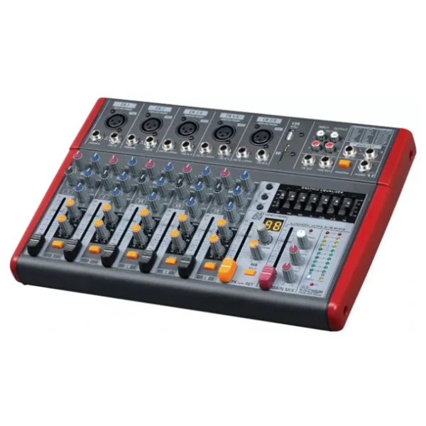 Odo MZ-802FX 8 Kanal 99 Deck Mikser - Görsel 2