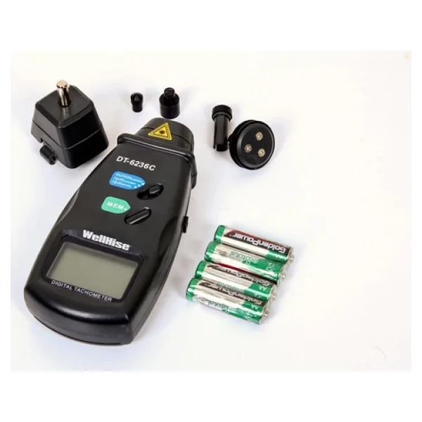WellHise DT6236C Optik Temaslı Takometre - Görsel 5