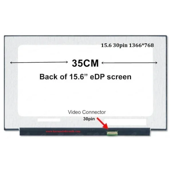 Lenovo ideapad 720-15IKB 81C7 81AG Lcd Ekran Panel (HD) - Görsel 6
