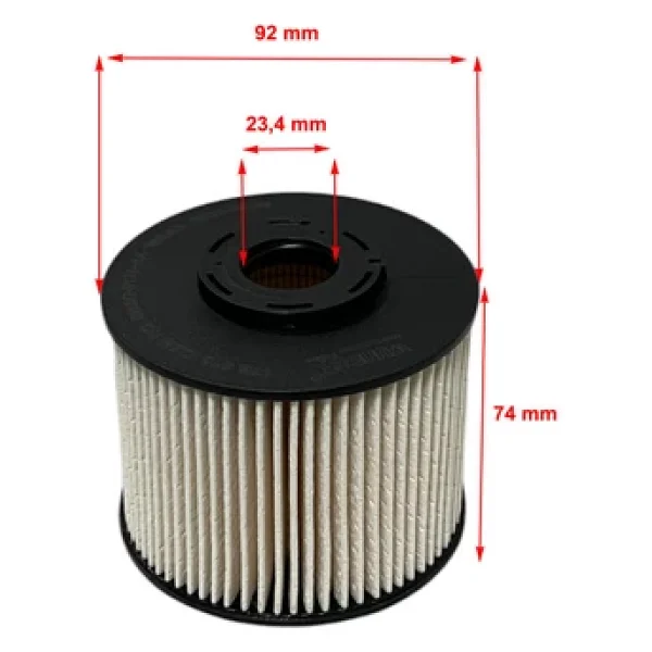 Fiat Scudo (2.0 D Multijet 94-120 Kw) 2010-2016 Yakit Filtresi - Görsel 2