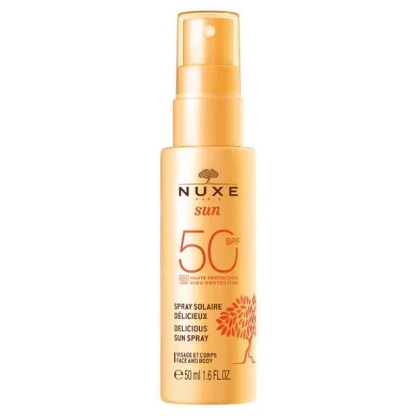 Nuxe Sun Güneş Koruyucu Yüz ve Vücut Sütü SPF50 50 ml - Görsel 6