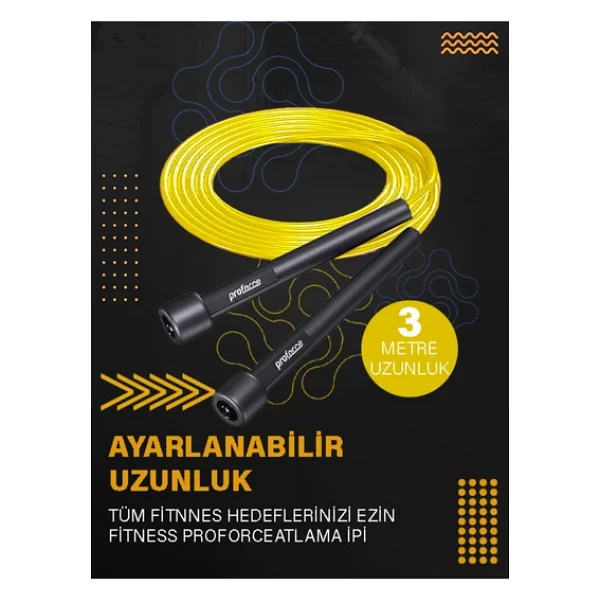 Proforce ATP-3000 Sarı Atlama İpi - Görsel 2