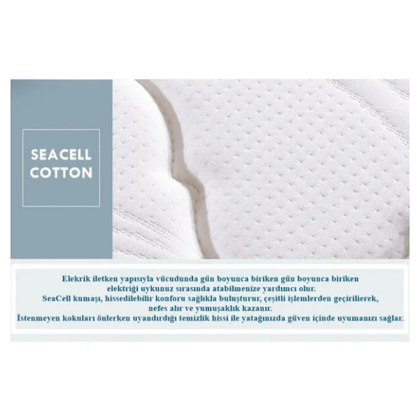 200X200 Balanced Cotton Ortopedik Visco Yatak - Görsel 3