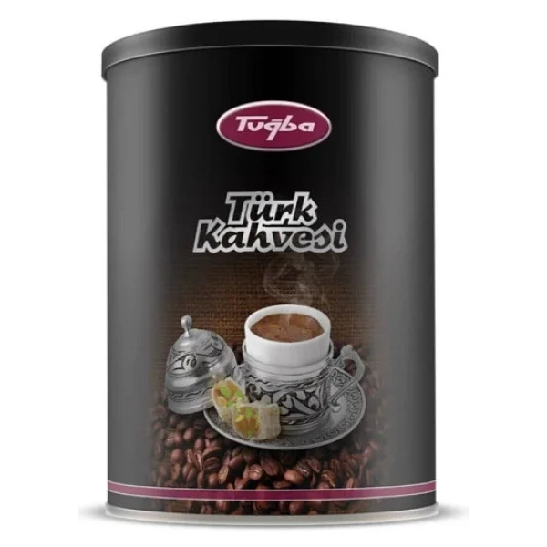 Tuğba Kuruyemiş Türk Kahvesi Metal Kutu 250 gr - Görsel 5