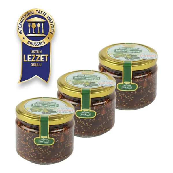 Tuğba Kuruyemiş Bol Cevizli İncir Reçeli 370 gr 3'lü - Görsel 2