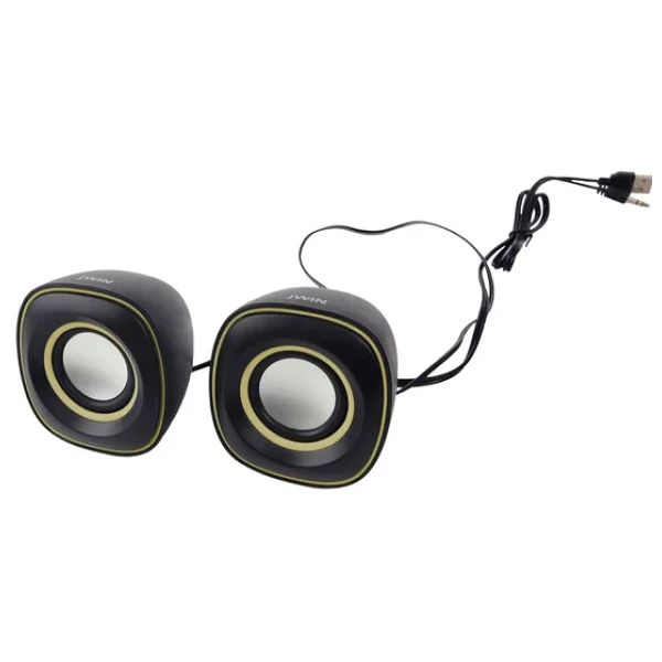 Jwin S-610 1+1 Sarı Hoparlör - Görsel 4