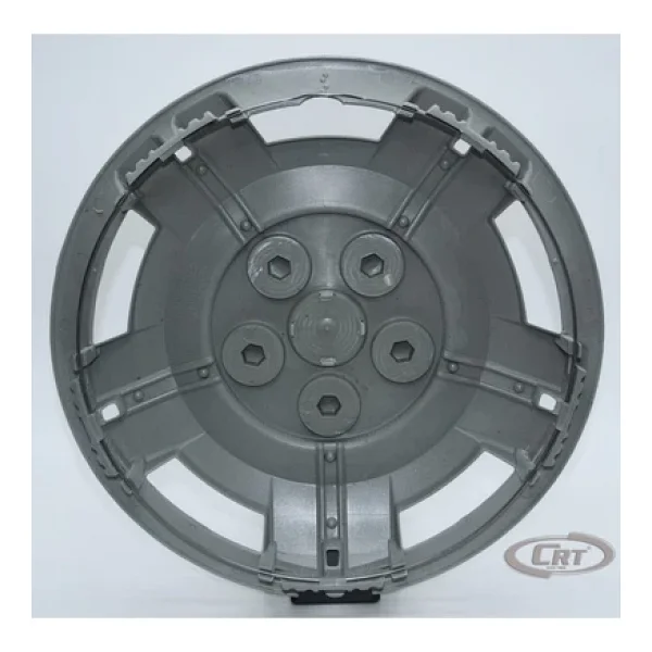 Jant Kapağı Kırılmaz 15" Fiat Ducato Siyah Bijon Model (Çıkartma Hediyeli) (Adet Olarak) - Görsel 2