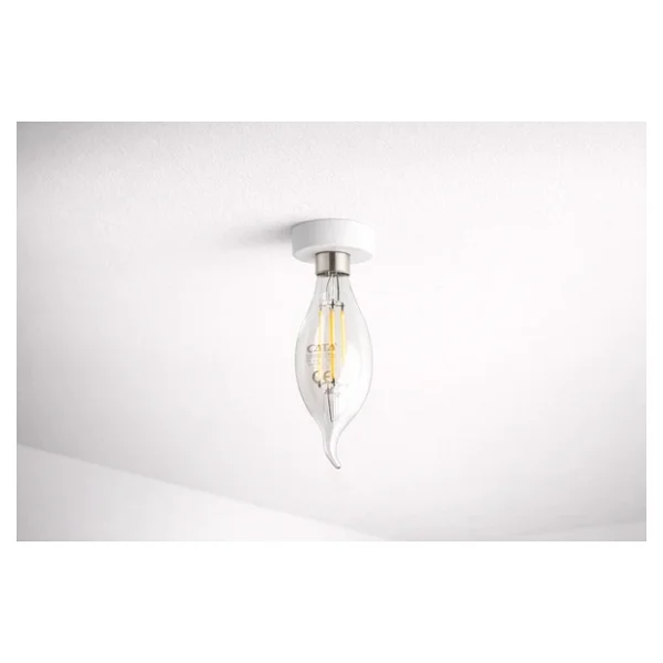 Cata CT-4064 Sarı 7 W E-14 Rustik LED Ampul - Görsel 2