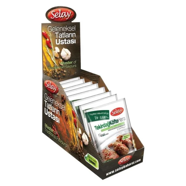 Selay Tekirdağ Köfte Harcı ( 80grx20 Ad ) - Görsel 3