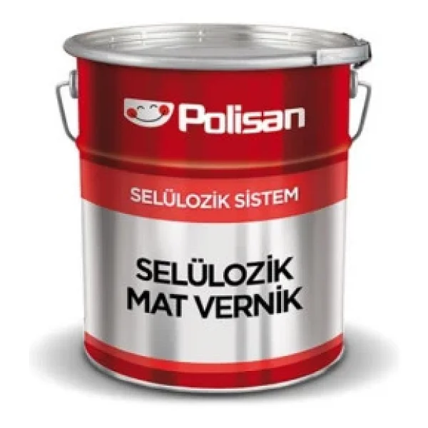 Polisan Selülozik Mat Vernik 3 KG - Görsel 5