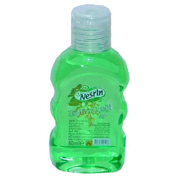 Nesrin Zeytin Çiçeği 60 Derece Pet Şişe 50 ml Kolonya - Görsel 3