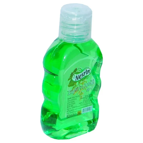 Nesrin Zeytin Çiçeği 60 Derece Pet Şişe 50 ml Kolonya - Görsel 7