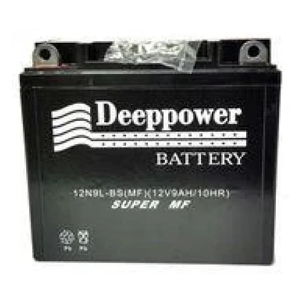 Deeppower 12N9L-BS MF 12 V 9 Ah Motosiklet Aküsü - Görsel 2