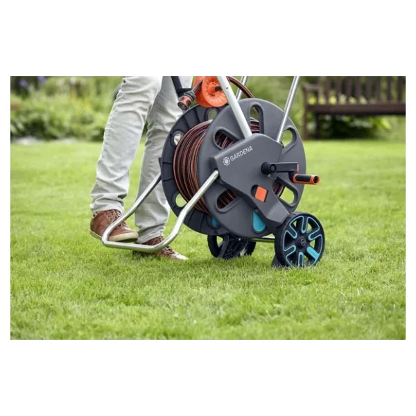Gardena 18520 AquaRoll L Hortum Arabası - Görsel 7