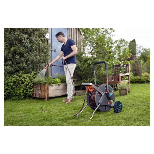 Gardena 18520 AquaRoll L Hortum Arabası - Görsel 8