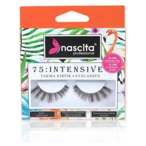 Nascita Intensive Doğal Takma Kirpik %100 Gerçek Kıl 75 - Görsel 2