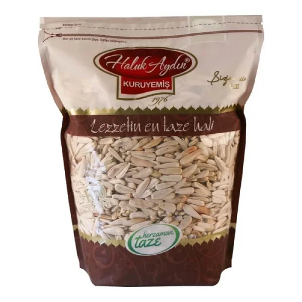 Haluk Aydın Kuruyemiş Tuzsuz Beyaz Ay Çekirdeği 1 kg - Görsel 4