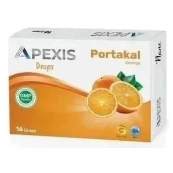 Apexis Portakal Aromalı 16'lı Pastil - Görsel 4