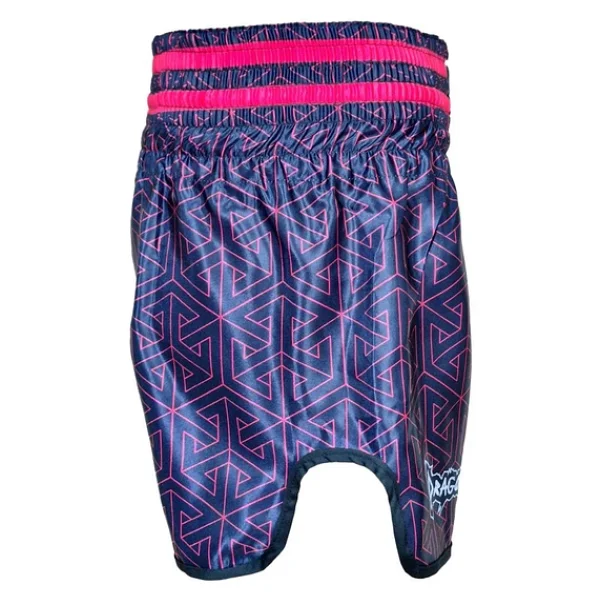 Dragondo Mt3442 Muay Thai Şortu Kick Boks Şort Neon Pembe Dijital Baskılı Şort - Görsel 4