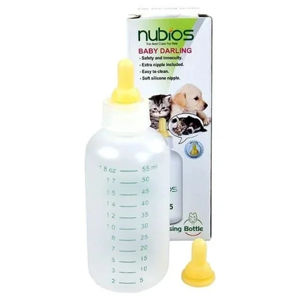 Bio Pet Nubios Bottle Kedi Köpek Biberonu 55 ml - Görsel 3