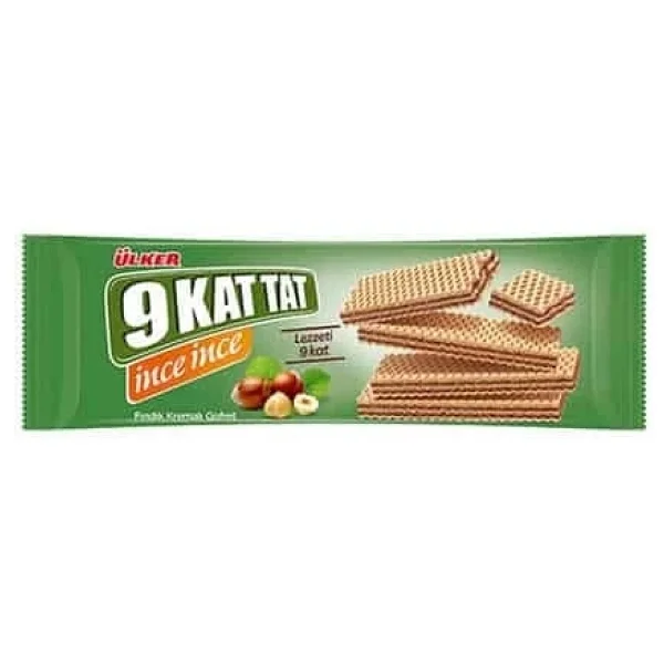Ülker 9 Kat Tat İnce Fındıklı 114 gr Gofret - Görsel 2