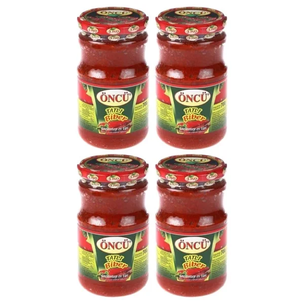 Öncü Biber Salçası Tatlı 700 Gr Cam X 4 Adet - Görsel 2