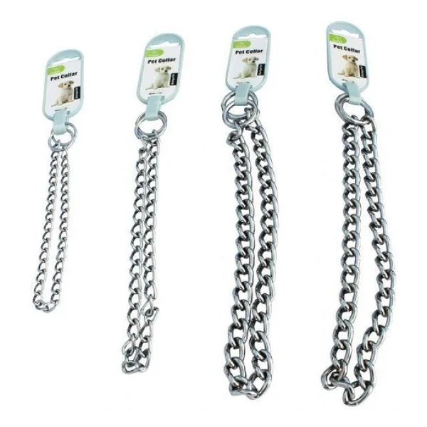 Nunbell Boğma Zincir Köpek Boyun Tasması 4 mm x 60 cm - Görsel 5